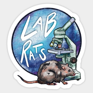 Lab rats Sticker